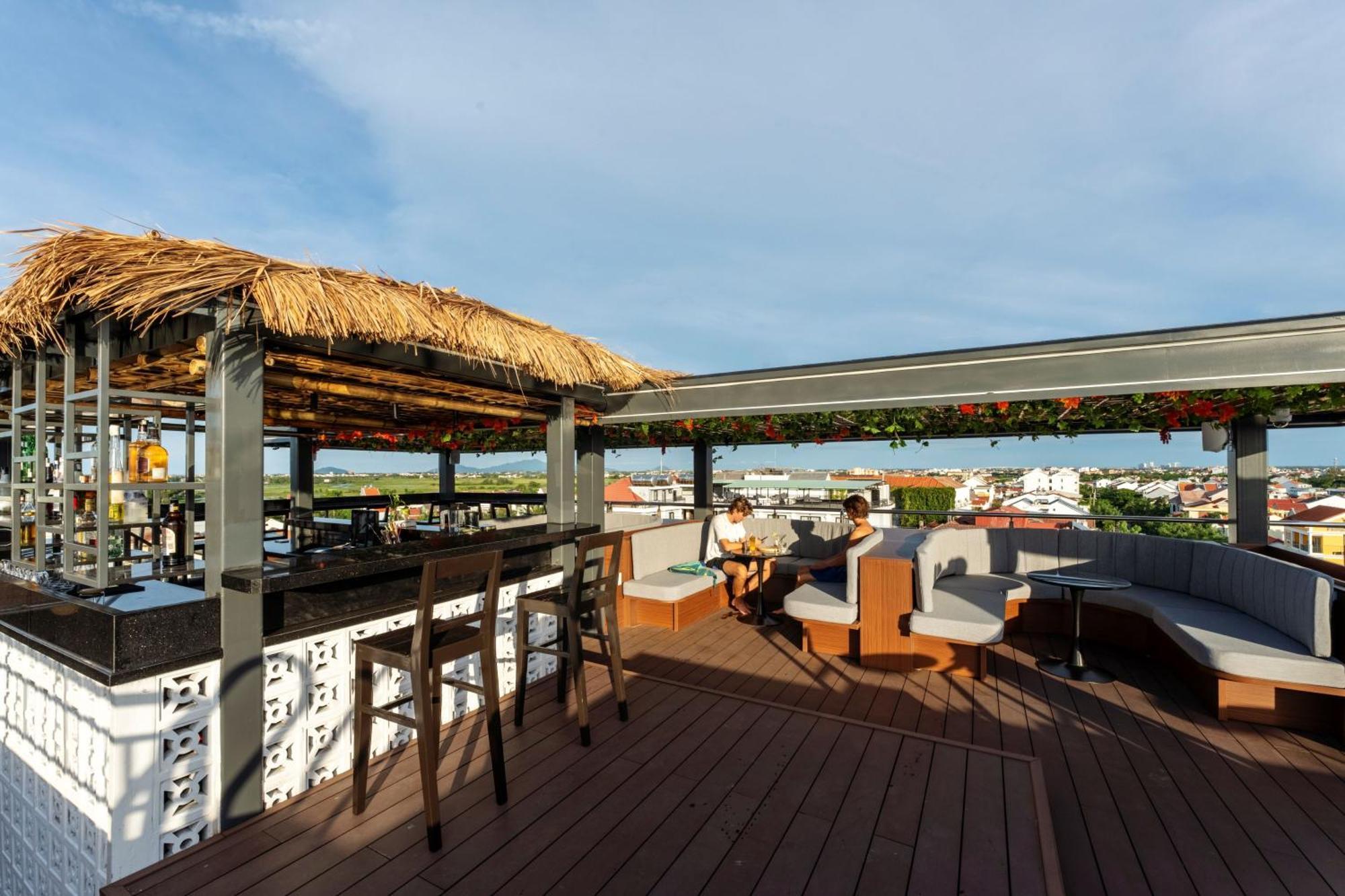 Qualia De Hotel Hoi An - Rooftop Bar City View Exteriér fotografie