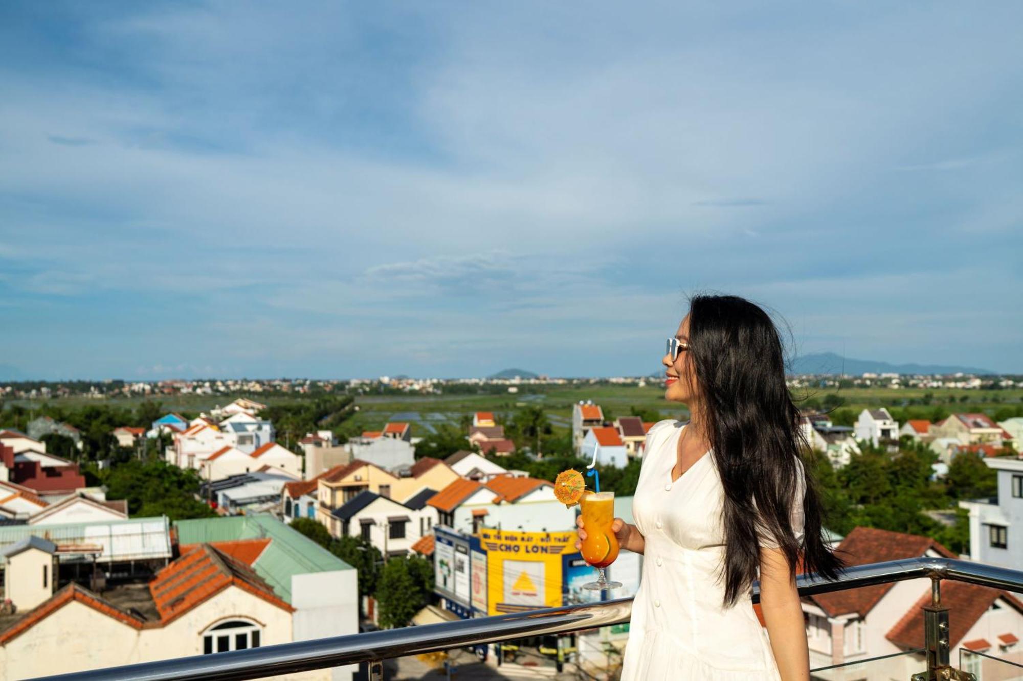 Qualia De Hotel Hoi An - Rooftop Bar City View Exteriér fotografie