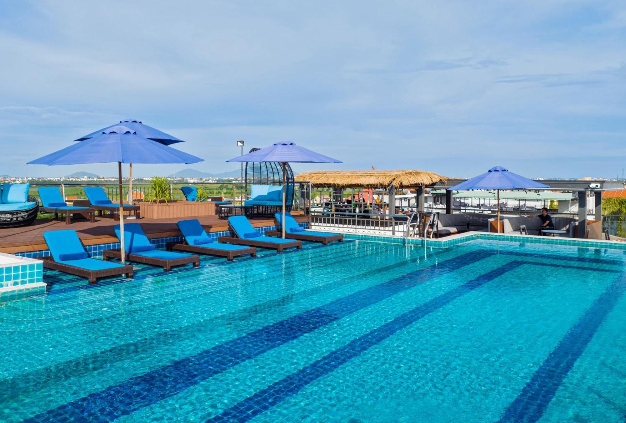Qualia De Hotel Hoi An - Rooftop Bar City View Exteriér fotografie